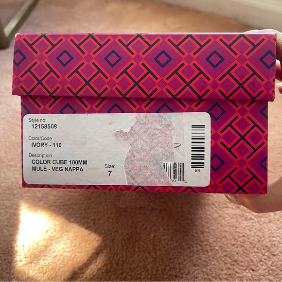 Tory Burch Color Block Mule - Picture 8 of 8